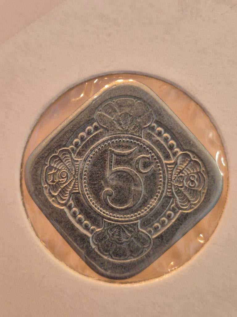 Zeldzame 5 cent munt Beatrix en Claus 1980, Verzenden, Koningin Beatrix, Overige waardes, Geboorte of Huwelijk