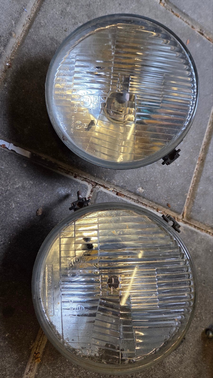 Koplampen Golf 1 GTI MK1 - Bosch, Ophalen of Verzenden, Gebruikt, Volkswagen