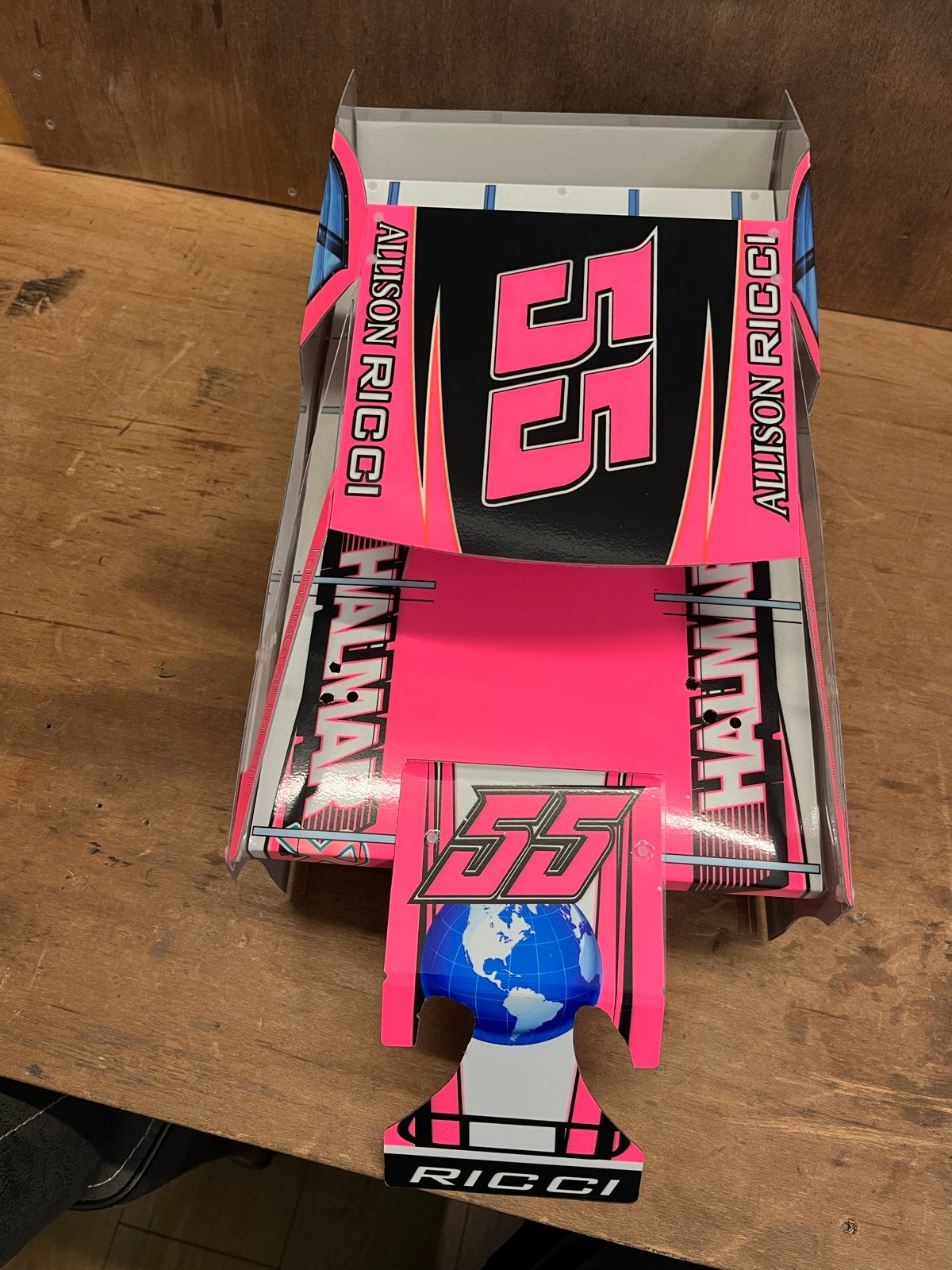 1/10 Kap Traxxas Slash Allison Ricci 2020 Theme Wrap Kit, Nieuw, Schaal 1:10, Onderdeel, Ophalen