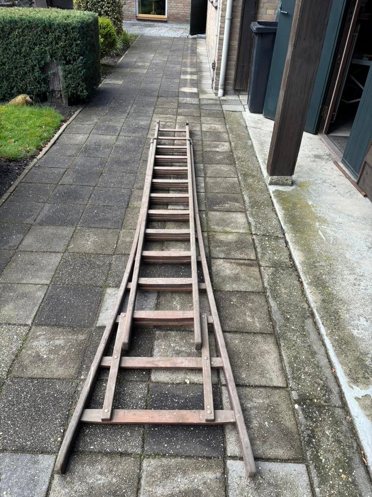 Schilders trap, Ophalen of Verzenden, Zo goed als nieuw, Ladder, Opvouwbaar of Inschuifbaar