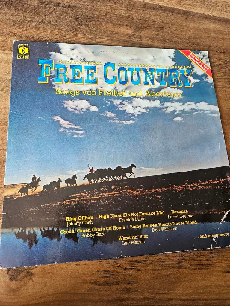 Free Country - Songs van Vrijheid en Avontuur LP, Ophalen of Verzenden, Gebruikt