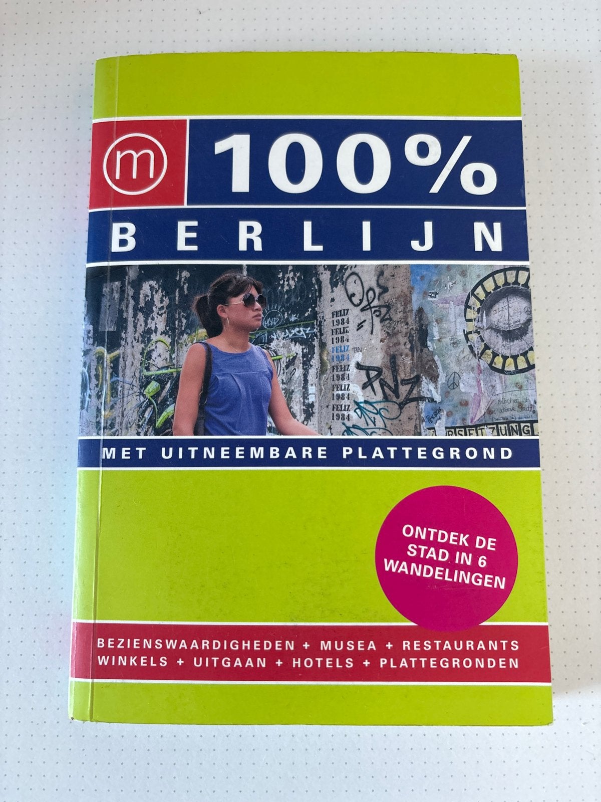 100% Berlijn Reisgids met uitneembare plattegrond, Overige merken, Europa, Ophalen of Verzenden, Zo goed als nieuw