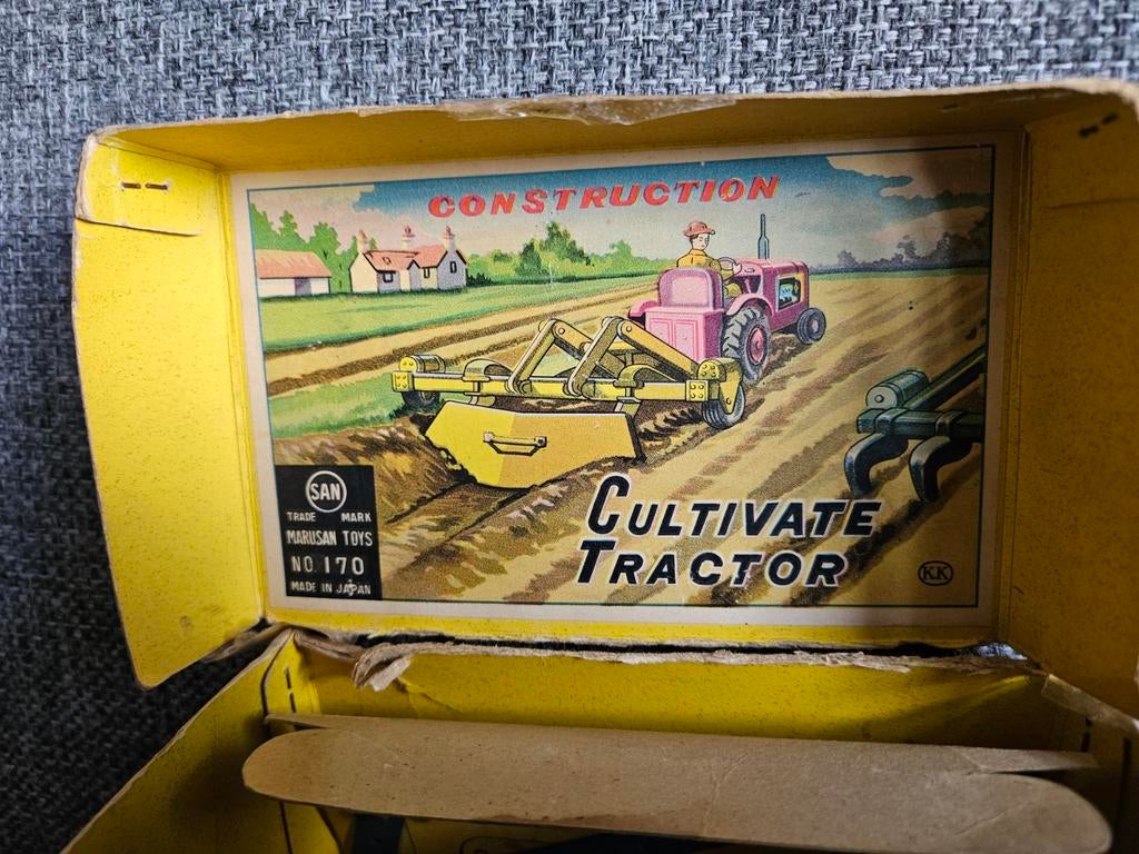 Speelgoeddoosjes:  Blikken Tractor, Wasmachine, Baby, Ophalen of Verzenden