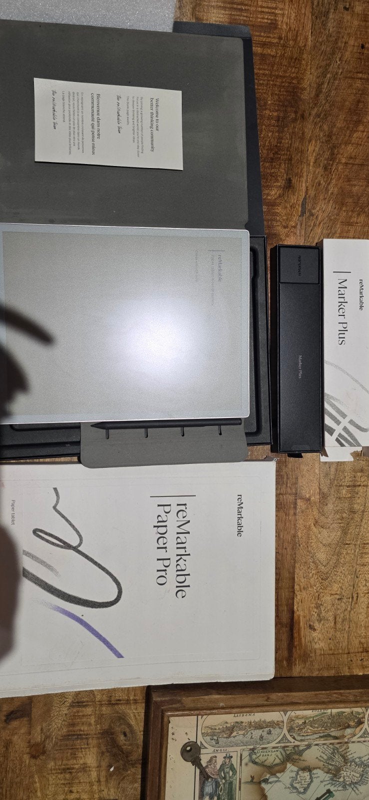 Remarkable Paper Pro met Marker Plus en accessoires, Computers en Software, Ophalen of Verzenden, Zo goed als nieuw, Paper Pro