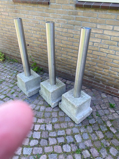 Afzet palen, Ophalen, Zo goed als nieuw