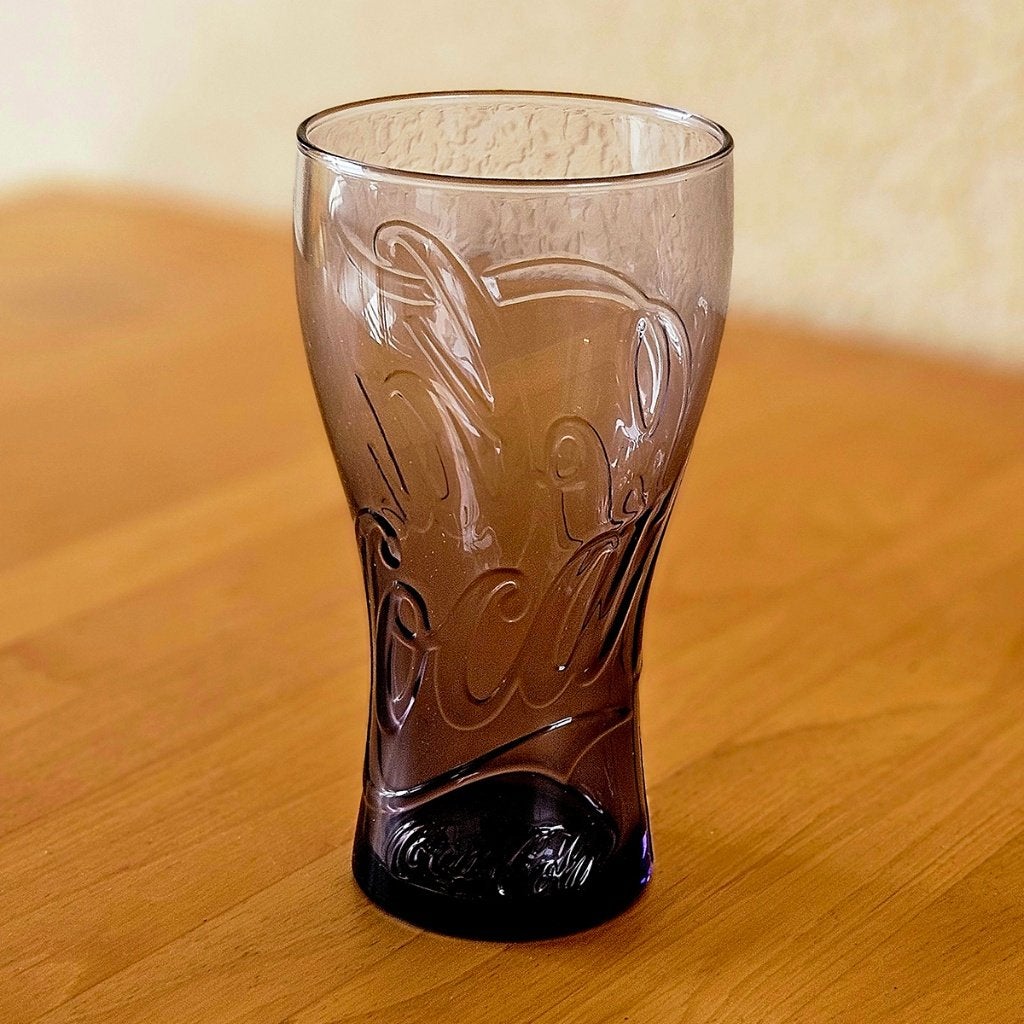 Coca Cola contour glas zwart, Verzamelen, Glas en Borrelglaasjes, Verzenden, Nieuw, Frisdrankglas