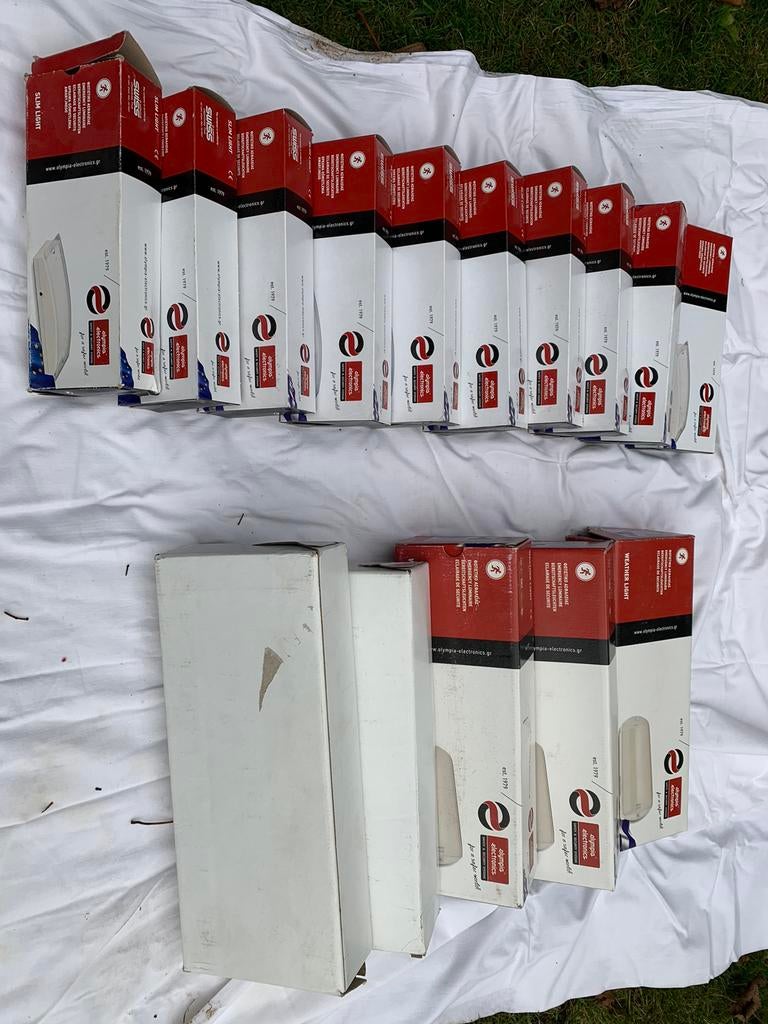 16 stuks Olympia noodverlichtingen, Doe-het-zelf en Verbouw, Ophalen, Nieuw