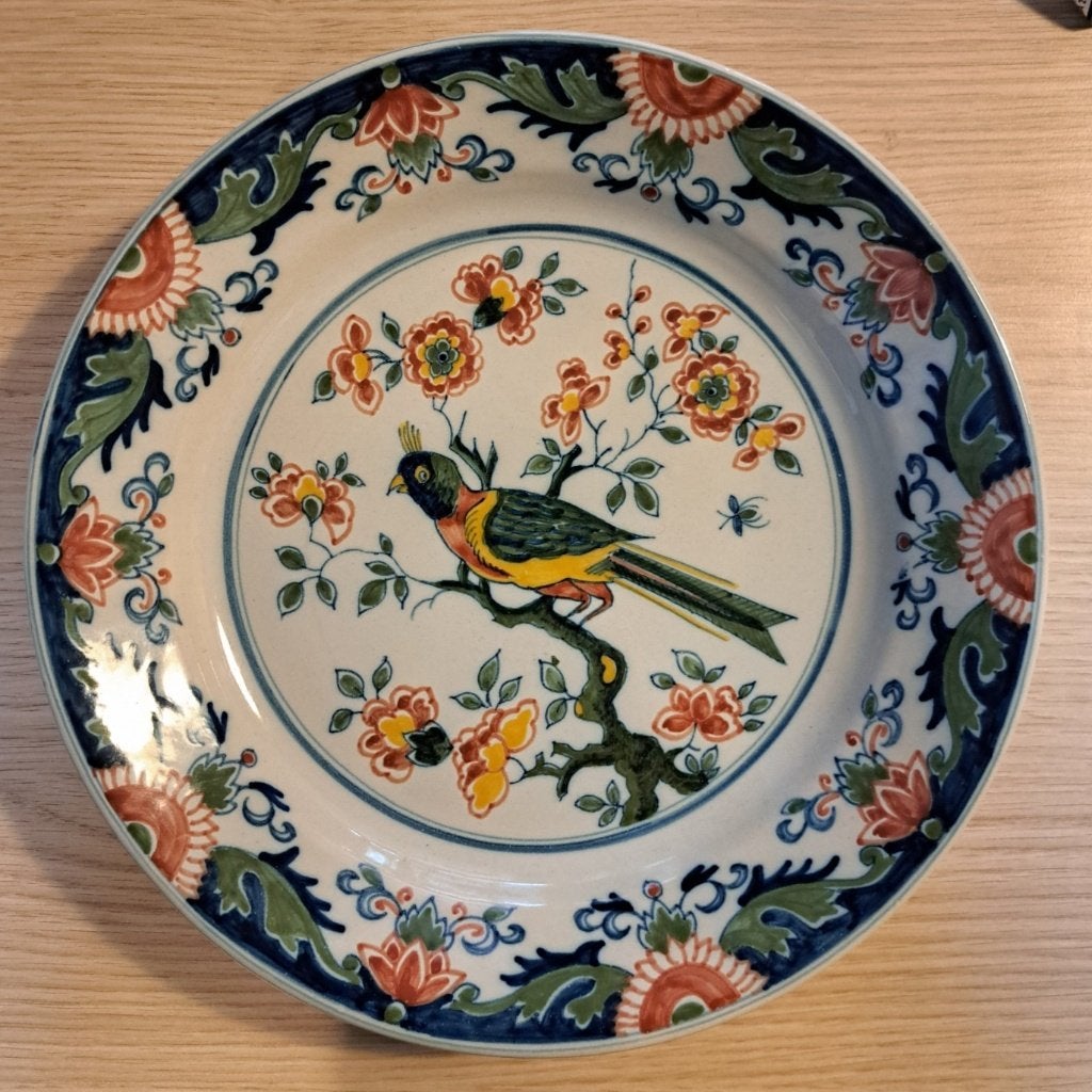 Sierbord Makkum Tichelaar - serie 945 - puntgaaf!, Ophalen of Verzenden