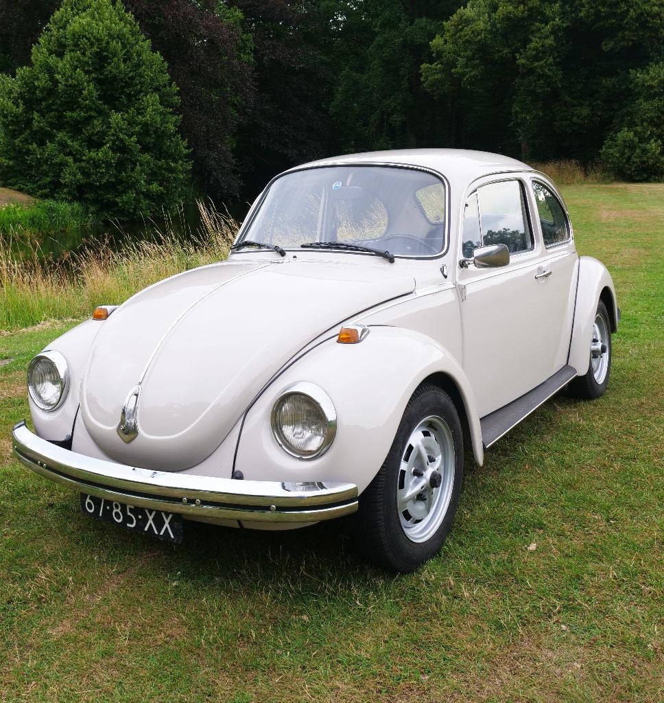 Volkswagen 1303 1.3 1973 Grijs, Auto's, Volkswagen, Achterwielaandrijving, 4 cilinders, Beige, Origineel Nederlands
