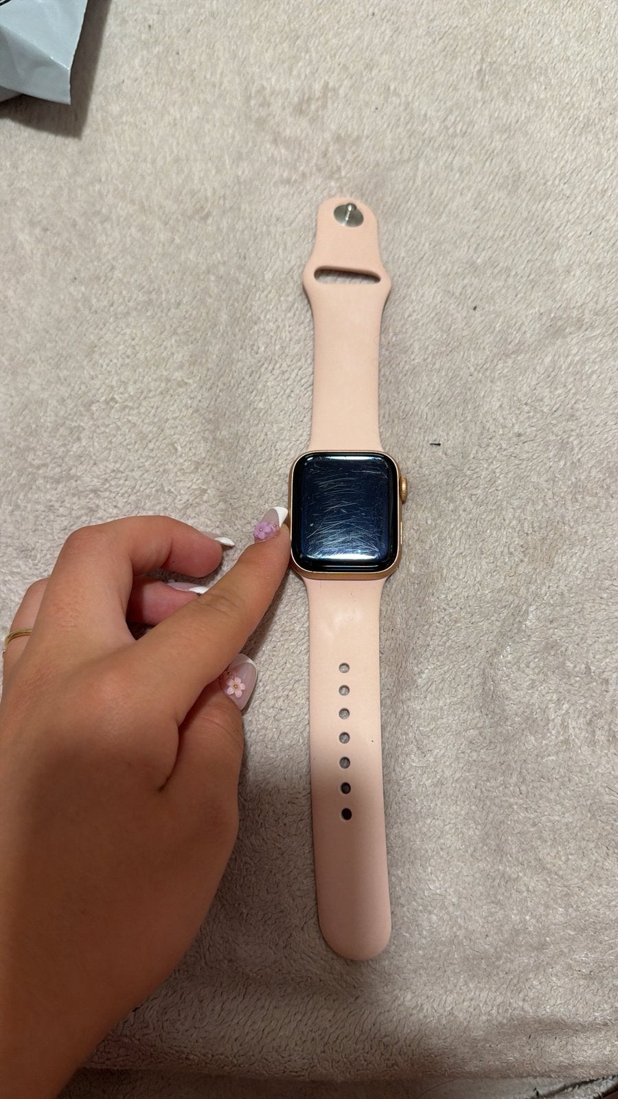 Appel watch serie 5, Ophalen of Verzenden, Zo goed als nieuw, Zwart, IOS