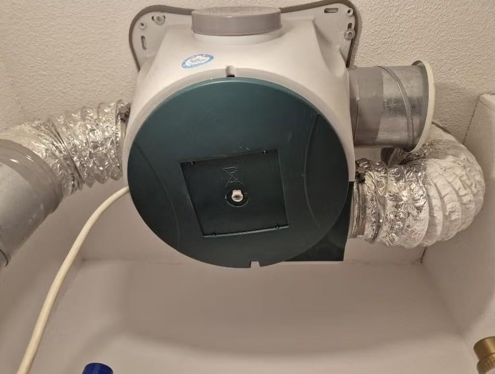 J.E. Storkair Ventilatiesysteem, Ophalen, Gebruikt, Afzuiger
