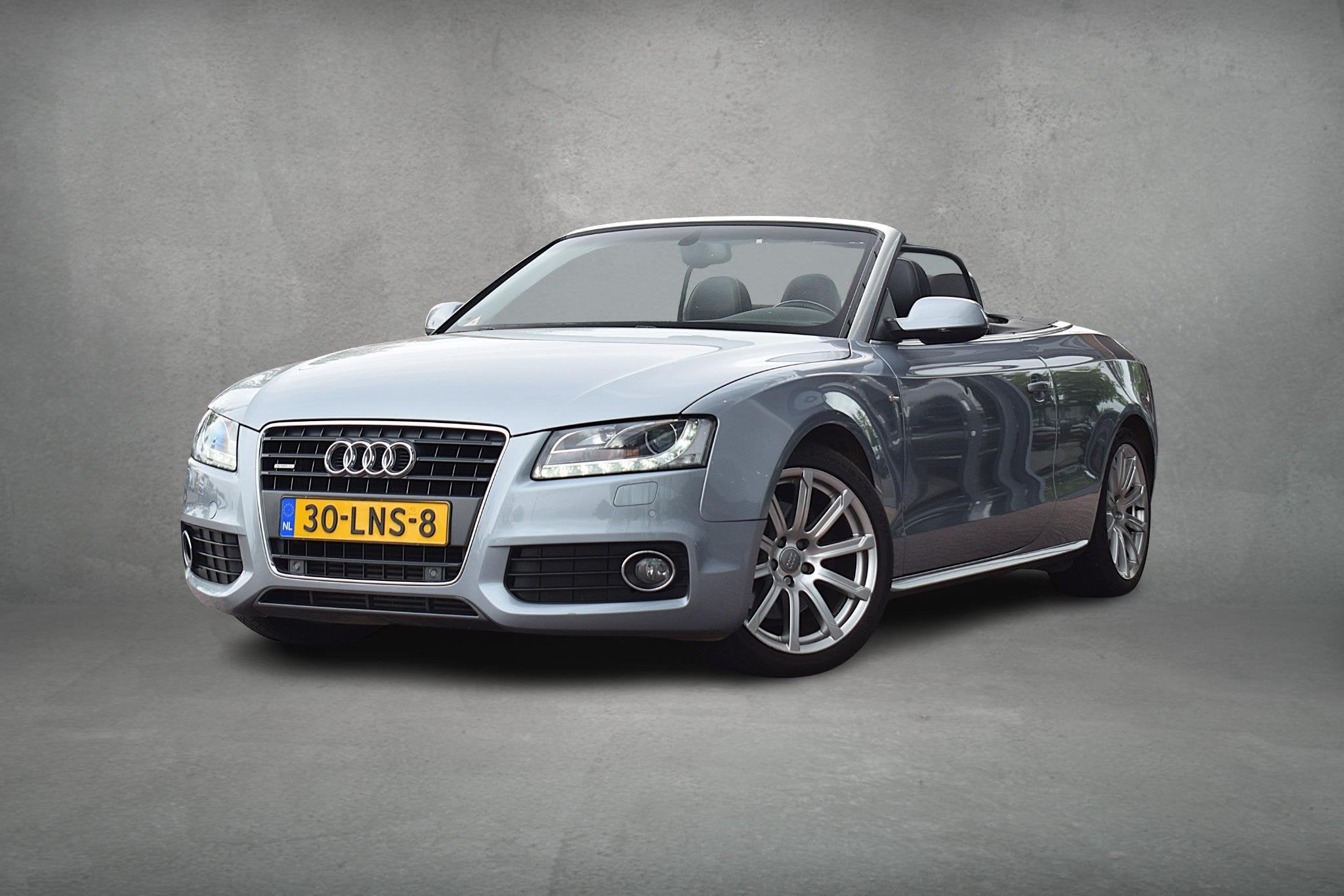Audi A5 Cabriolet 2.0 TFSI quattro S-edition | S-Line | B&O, Auto's, Audi, Euro 5, Stof, Gebruikt, Zwart