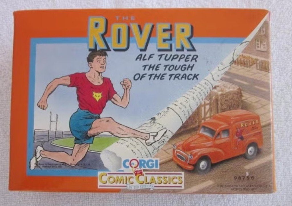 Corgi Comic Classics Rover met certificaat en in doos ., Ophalen of Verzenden, Nieuw, Auto, Corgi