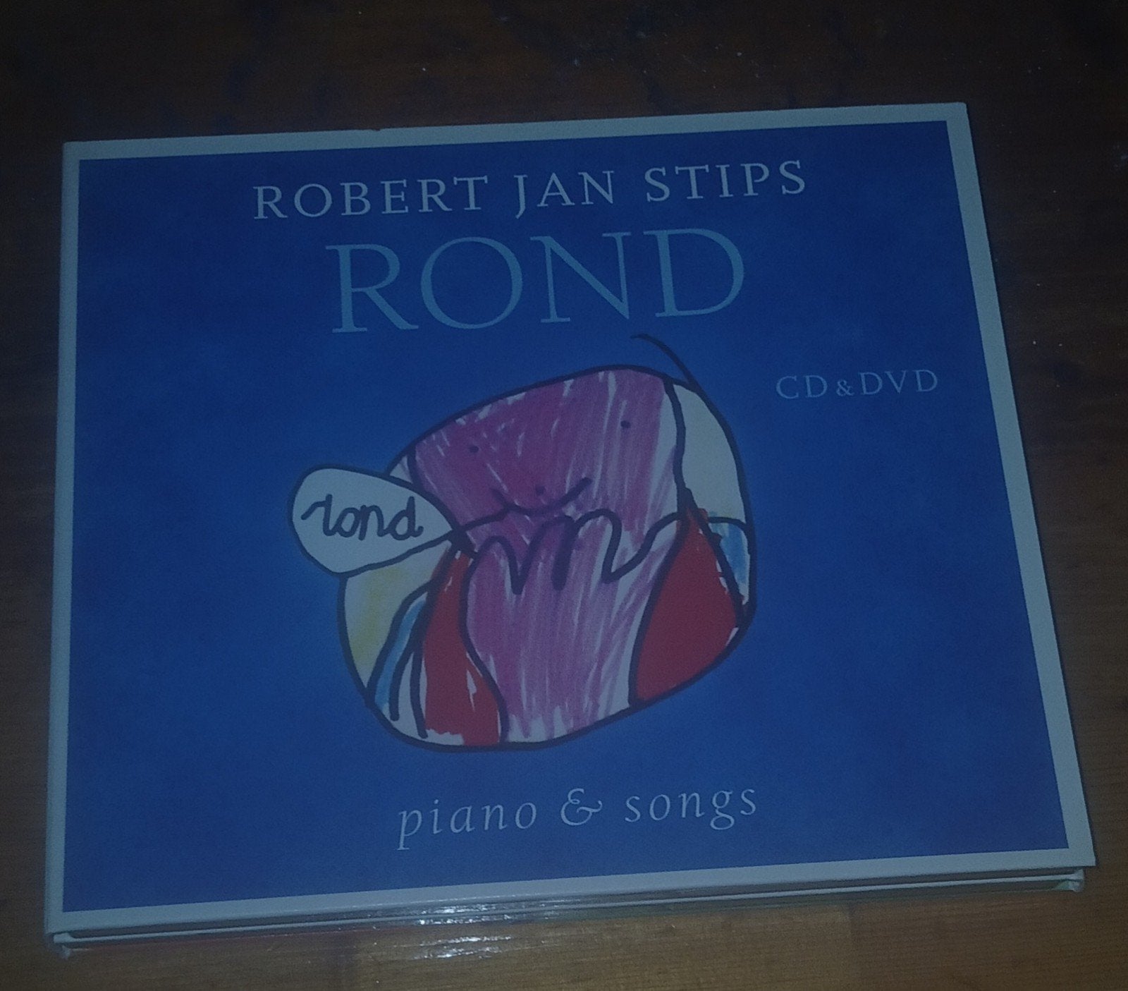 Robert Jan Stips Rond - Piano & Songs cd+dvd, Cd's en Dvd's, Ophalen of Verzenden, Zo goed als nieuw, Poprock