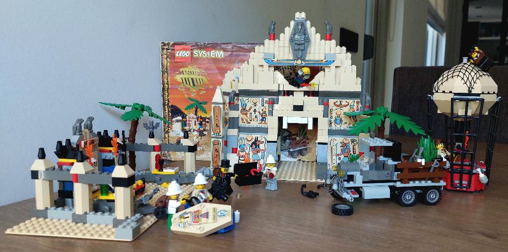 LEGO 5988 Tempel van Anubis - Collector item uit 1998, Compleet, Gebruikt, Overige thema's, Lego
