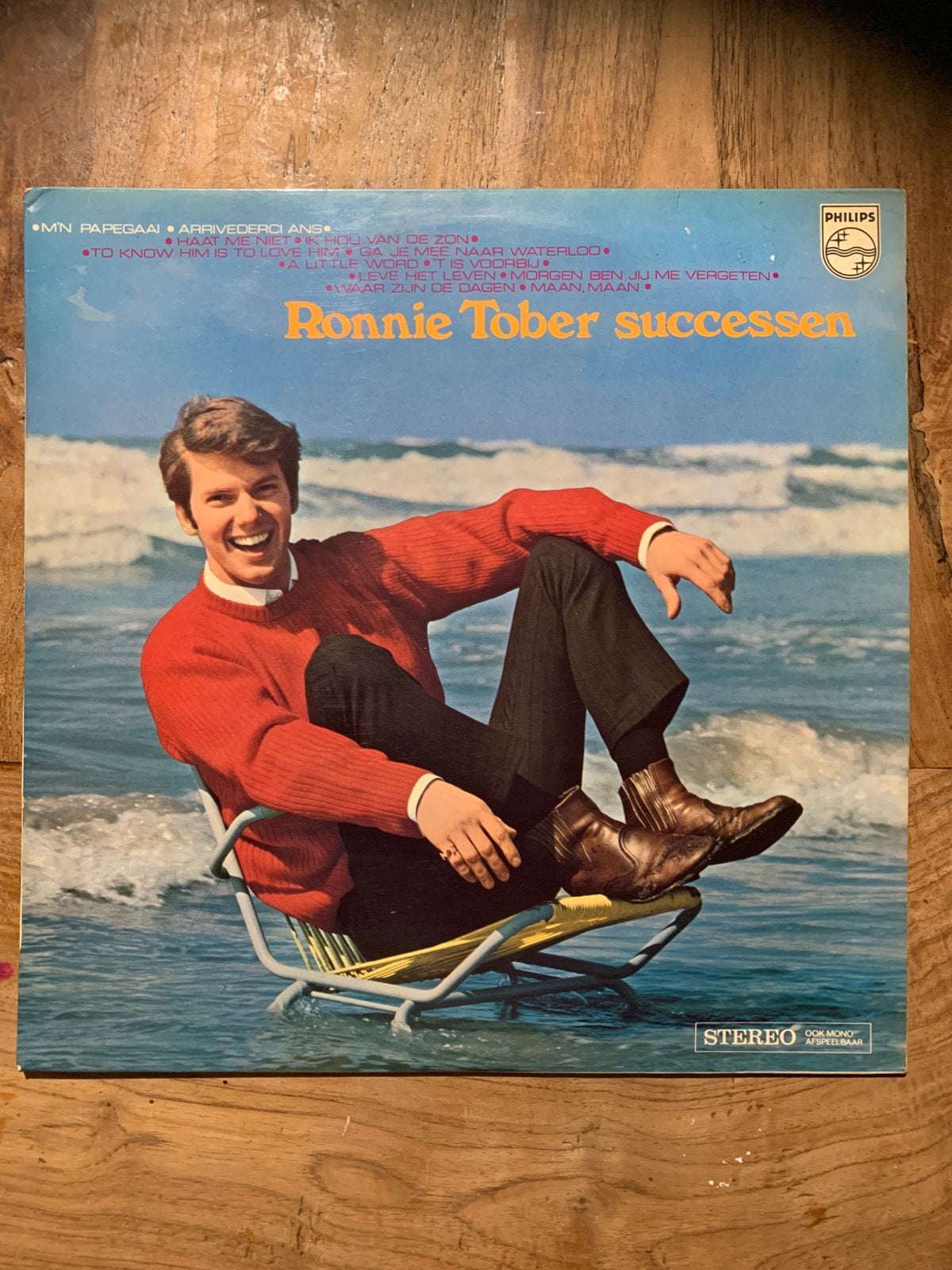 Piraten Schlager Levenslied Ronnie Tober LP Successen 1969, Ophalen of Verzenden, Gebruikt, 12 inch, Levenslied of Smartlap