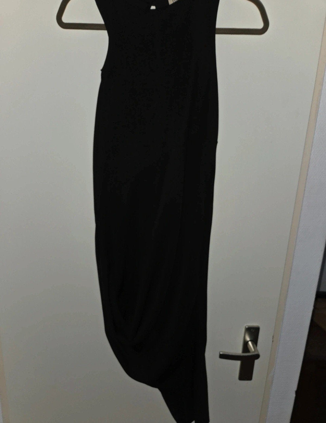 Lili London Zwarte Asymmetrische Jurk Maat 42 (L), Kleding | Dames, Lili London, Ophalen of Verzenden