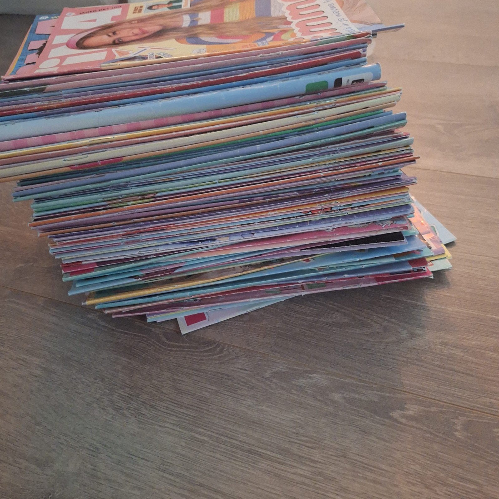 Grote stapel Tina tijdschriften, Ophalen, Gelezen, Damesbladen