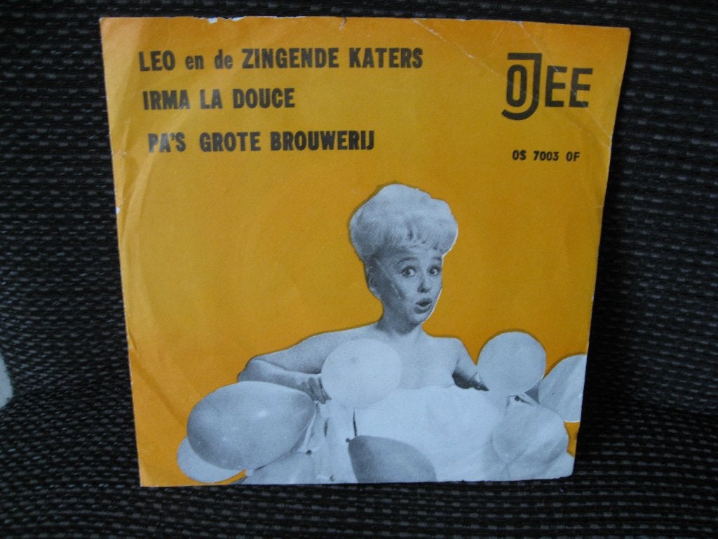 Leo En De Zingende Katers – Irma La Douce - Pa s grote, Ophalen of Verzenden, Gebruikt, Pop, Single