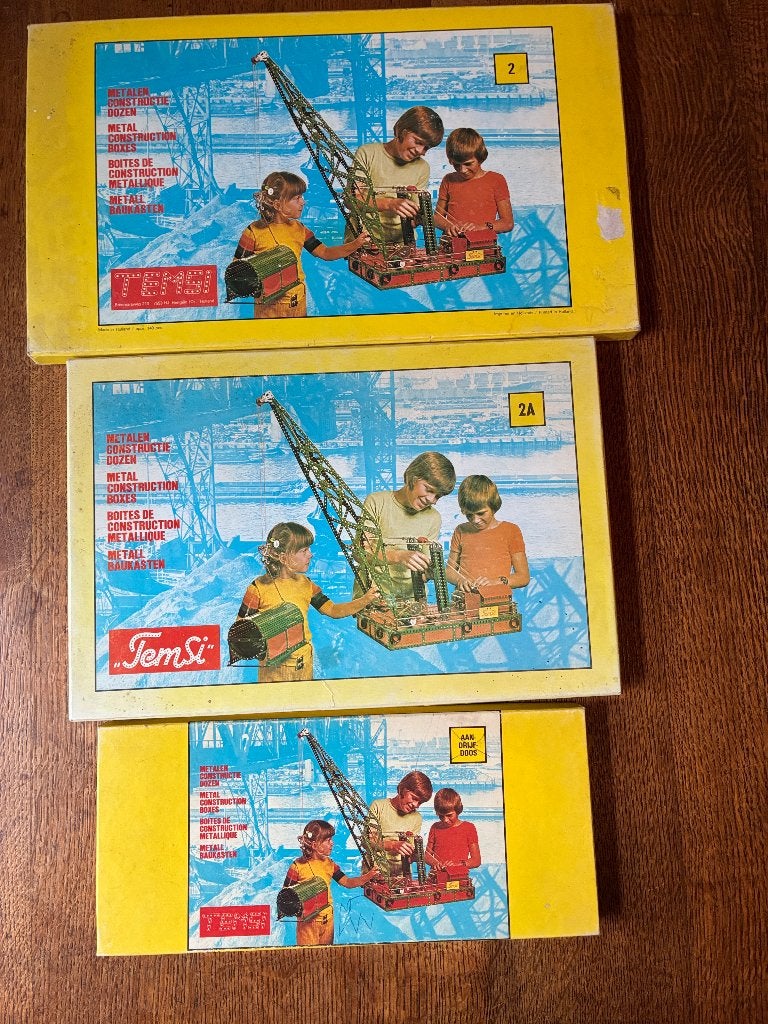 Vintage Temsi constructie speelgoed, Ophalen