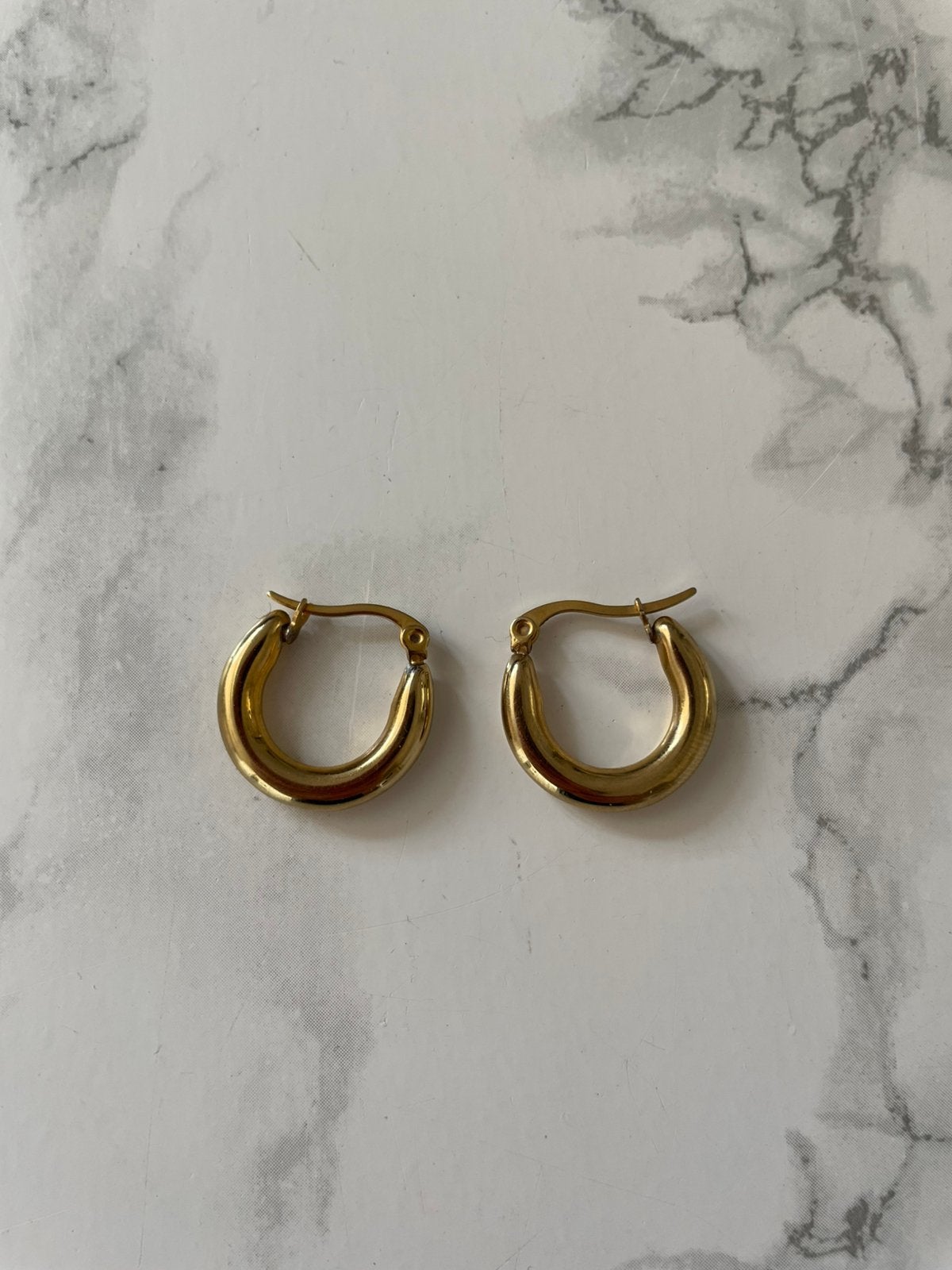 Oorbellen goudkleurig my jewellery, Sieraden, Tassen en Uiterlijk, Oorbellen, Ophalen of Verzenden, Zo goed als nieuw, Goud, Overige materialen