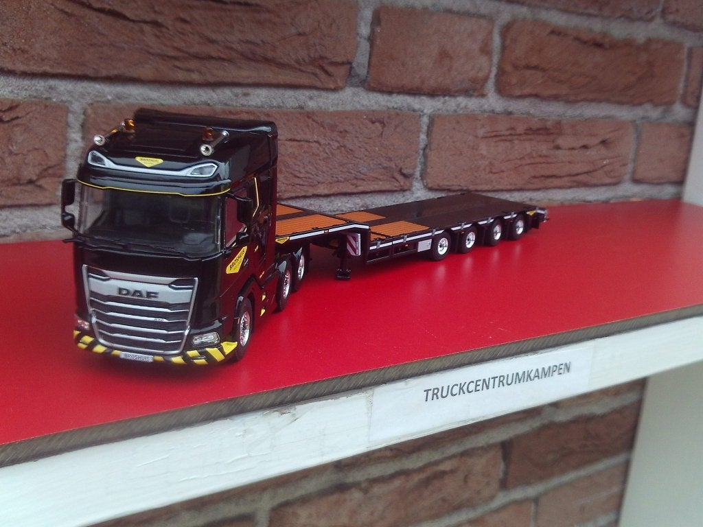 WSI  Daf  XG  6 x 2  Semi  van  Broshuis., Hobby en Vrije tijd, Ophalen of Verzenden, Nieuw, Bus of Vrachtwagen, Wsi