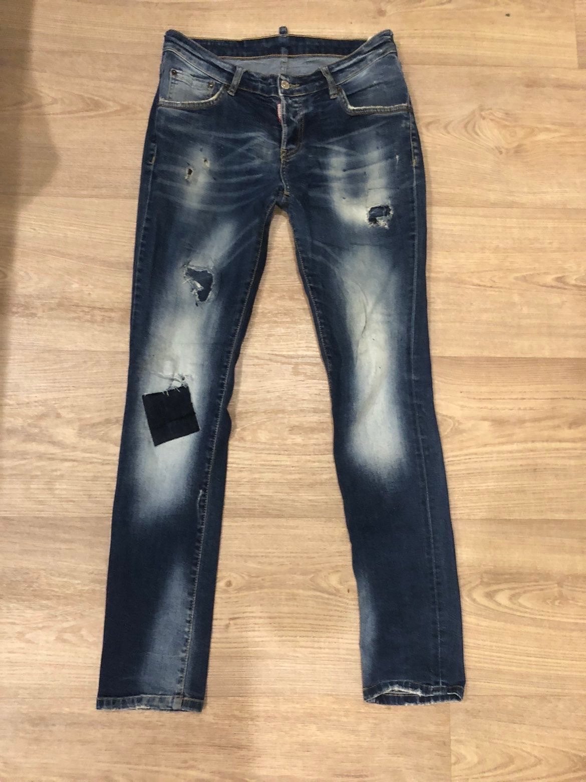 Dsquared2 Slim Fit Jeans - Maat 46, Ophalen, Gedragen, Blauw, W32 (confectie 46) of kleiner