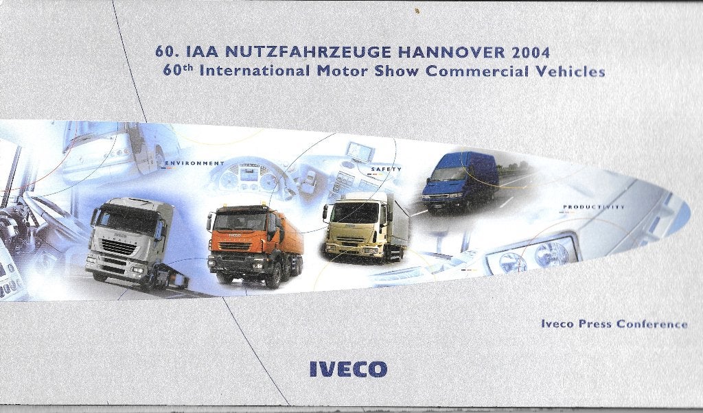 IVECO 2004, persdossier, Verzenden, Zo goed als nieuw, Overige merken