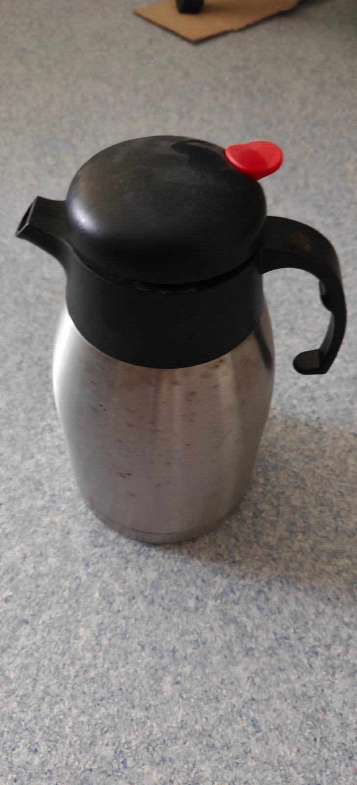Thermoskan RVS - Koffie/Thee Warmhouder, Gebruikt, Overige modellen, Overige typen, Ophalen of Verzenden