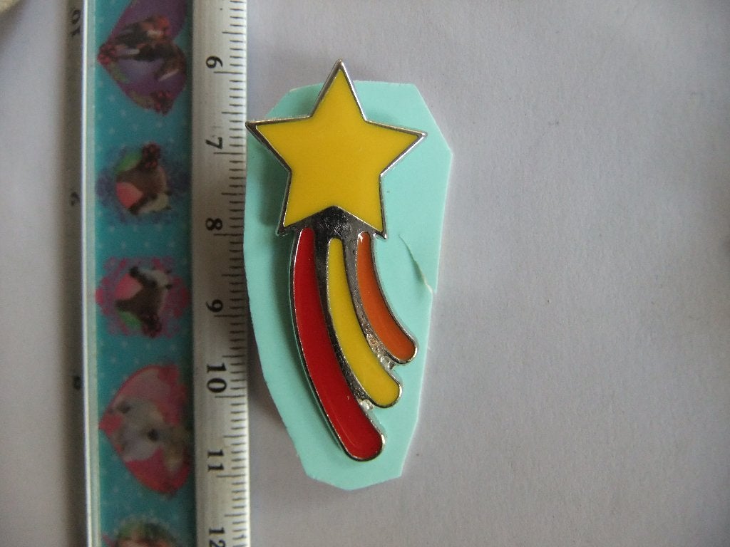 metalen pin of speldje vallende ster, Verzenden, Nieuw, Overige onderwerpen