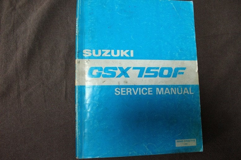 Suzuki GSX750F 1988 motorcycle service manual GSX750 F, Ophalen of Verzenden, Suzuki