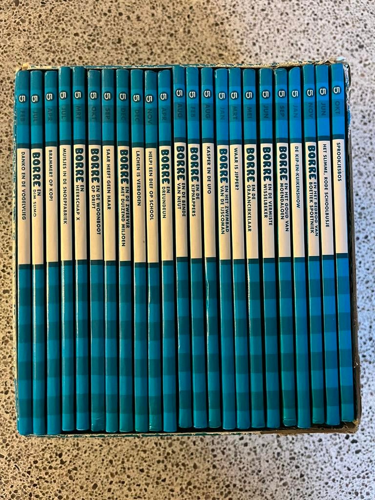 Kinderboeken Compleet jaargang Borre boekjes groep 5, Ophalen of Verzenden, Gelezen, Fictie algemeen