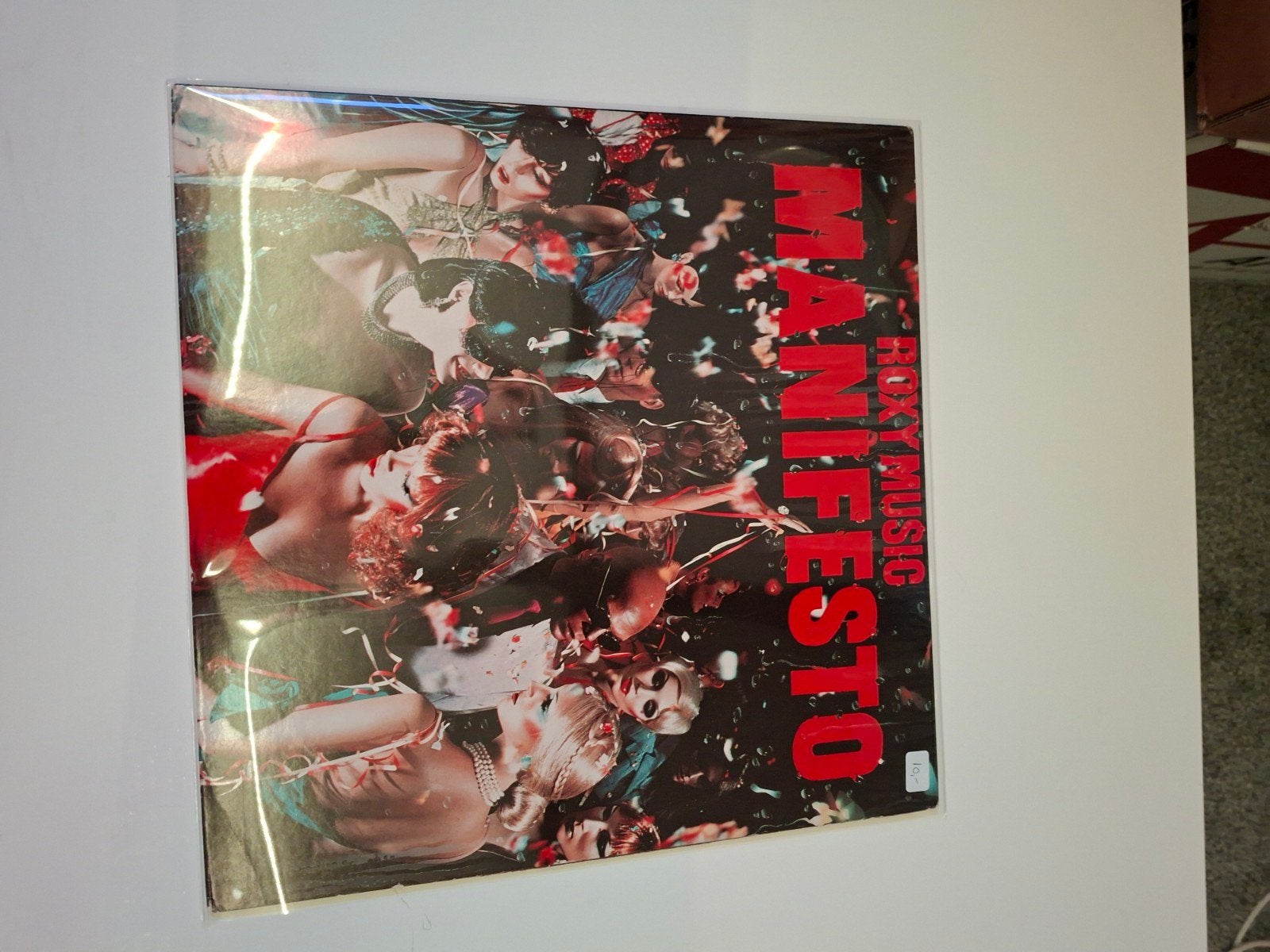 Roxy Music - Manifesto LP (1979) - Classic Rock Vinyl, LP, Gebruikt, Ophalen of Verzenden, Classic Rock