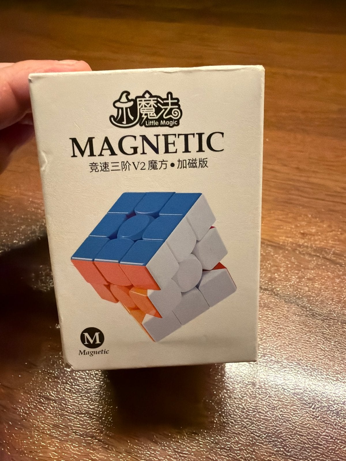 Little Magic Magnetic Speedcube V2 3x3x3, Een of twee spelers, Ophalen of Verzenden, Nieuw