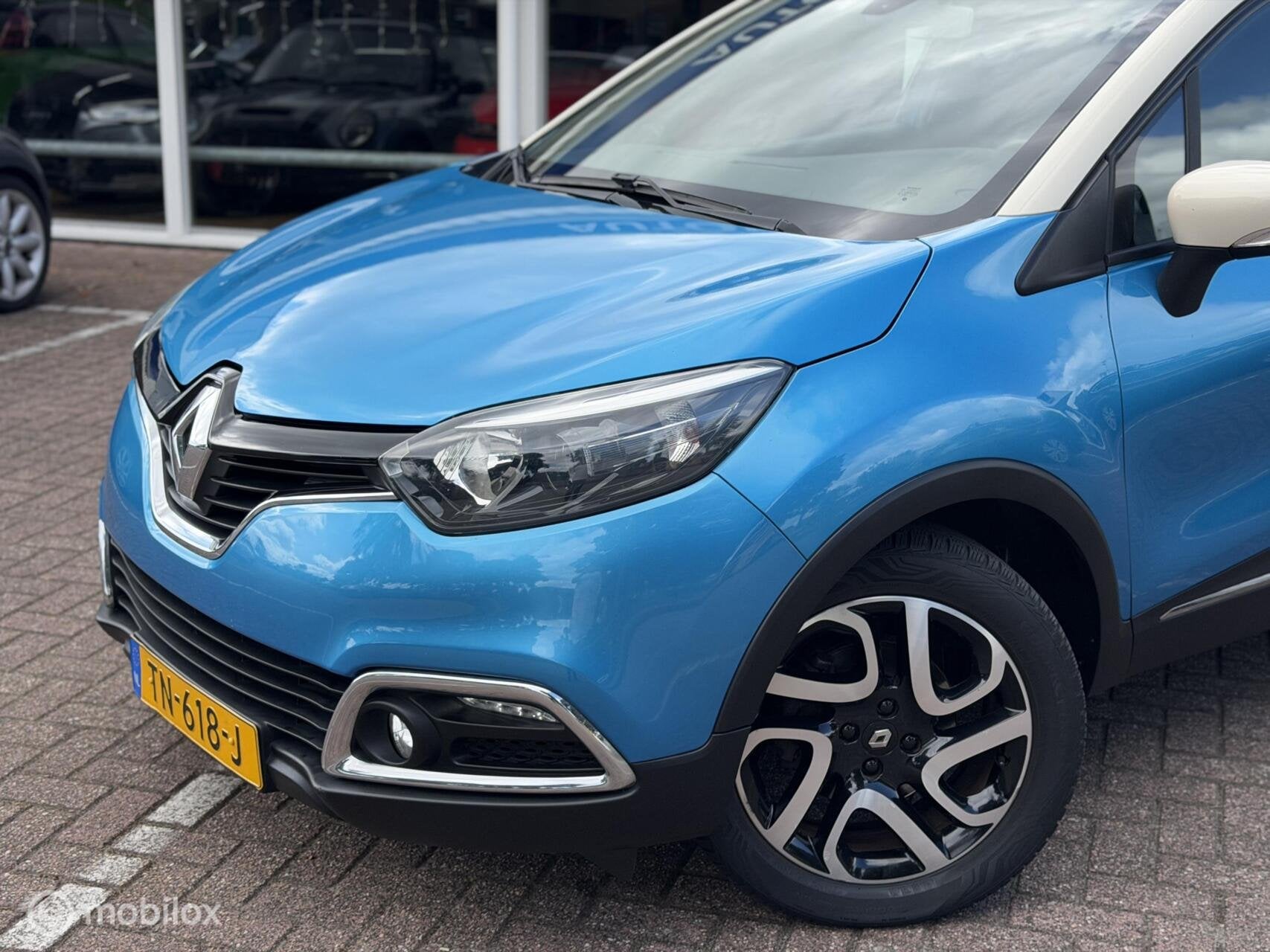 Renault Captur 1.2 TCe Expression|Automaat|Cruise|Stoelverwa, Gebruikt, Euro 6, Blauw, 49 €/maand