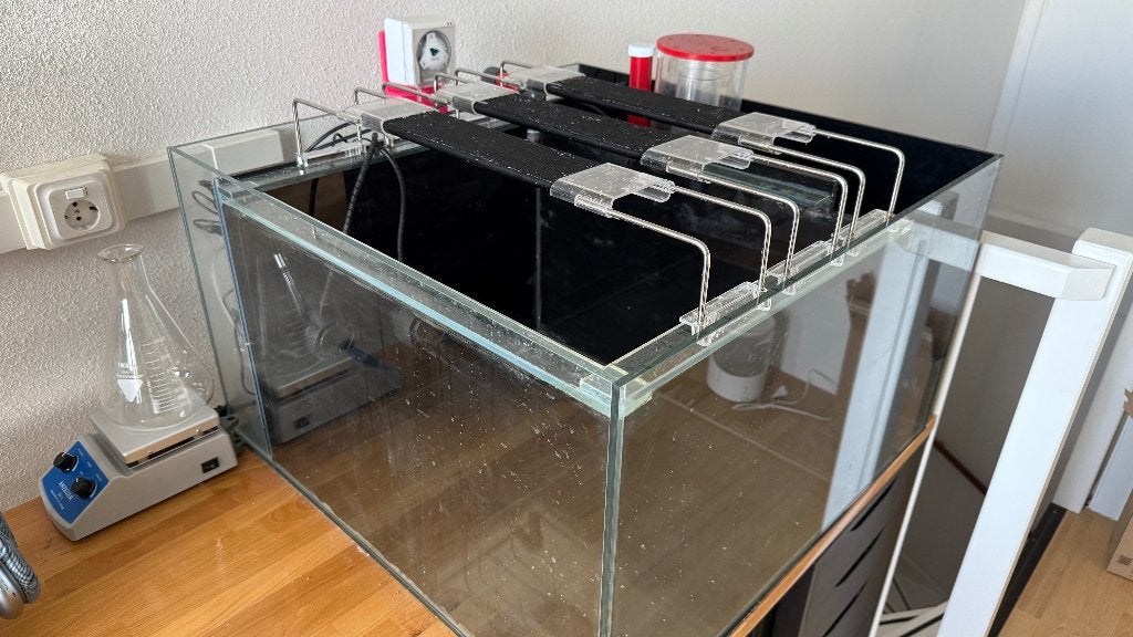 Nano Zeeaquarium compleet, Ophalen, Zo goed als nieuw, Leeg aquarium, Overige merken