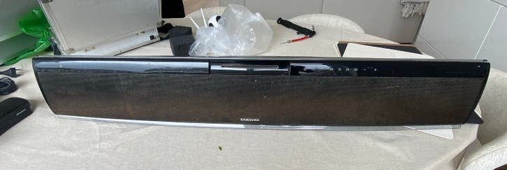 Samsung Home Cinema Soundbar met DVD-speler, Audio, Tv en Foto, Home Cinema-sets, Minder dan 40 watt, Dvd-speler, Ophalen, Overige merken