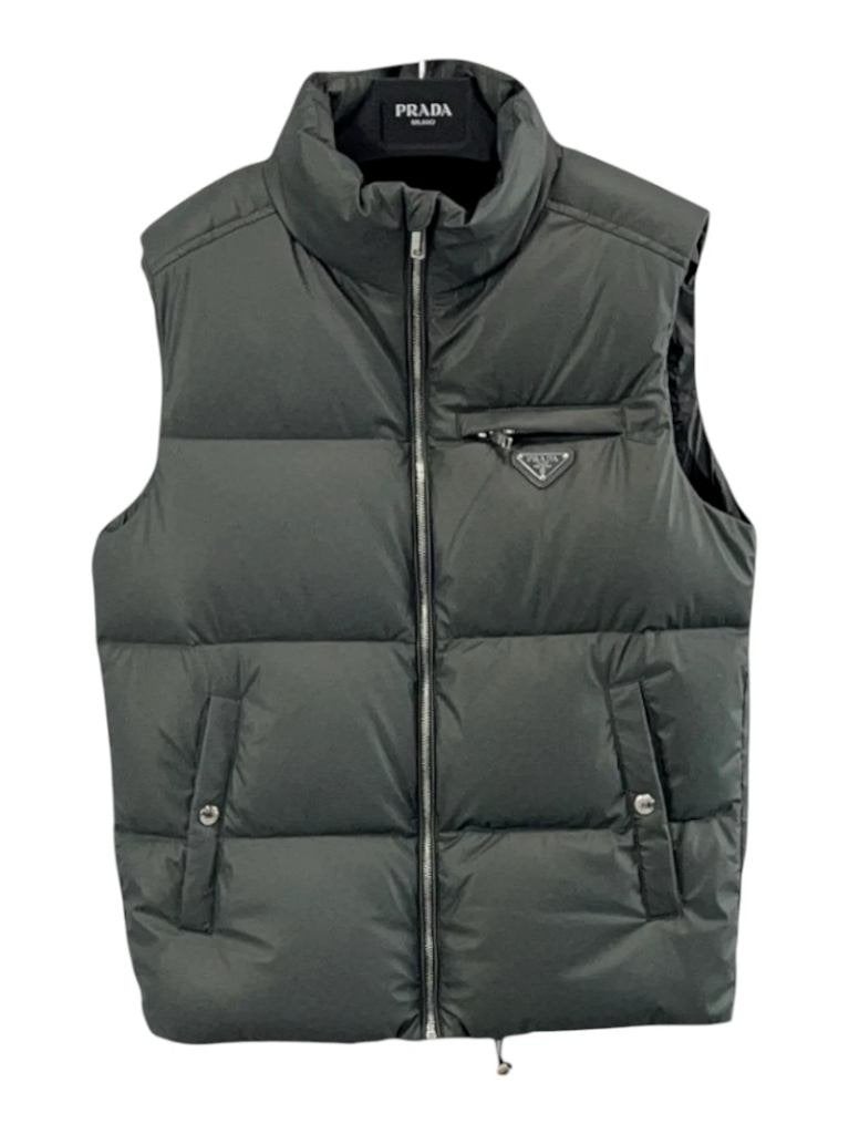 Prada Primaloft bodywarmer grijs Maat L XL, Kleding | Heren, Ophalen of Verzenden, Nieuw, Overige maten, Zwart