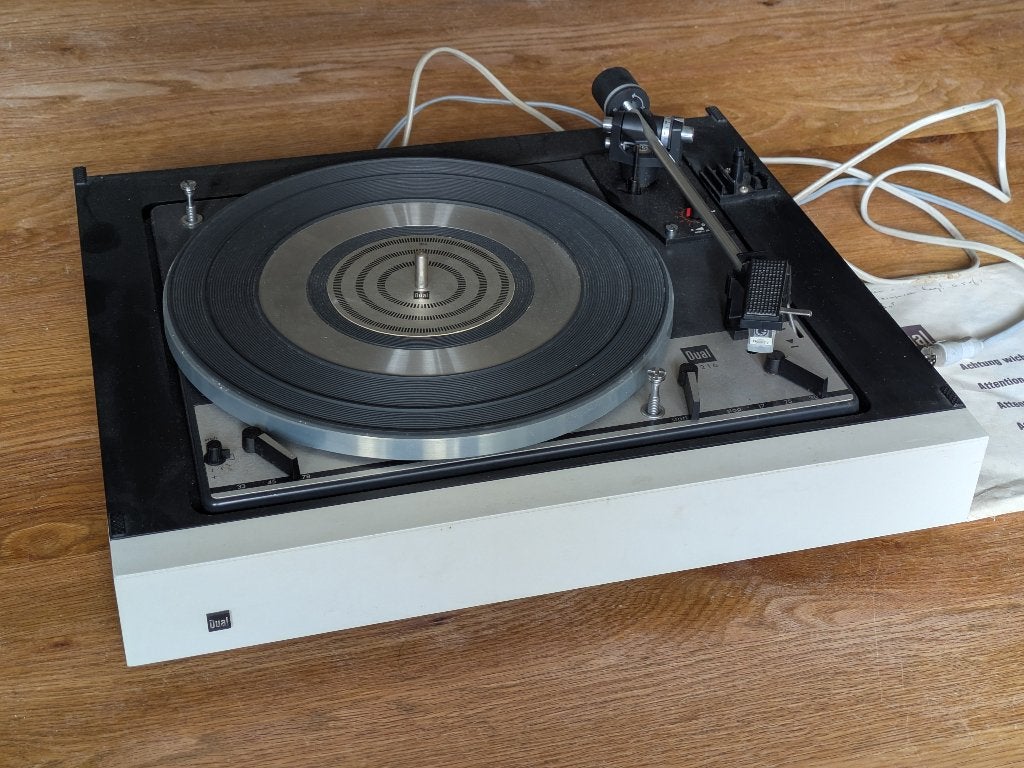 Platenspeler Dual 1216, Ophalen of Verzenden, Gebruikt, Platenspeler, Dual