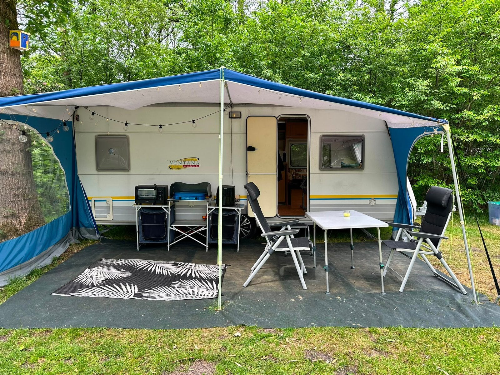 Burstner Ventana 5022- Ruime caravan met luifel, Caravans en Kamperen, Caravans, Omvormbare zithoek, Rondzit, Particulier, Bürstner