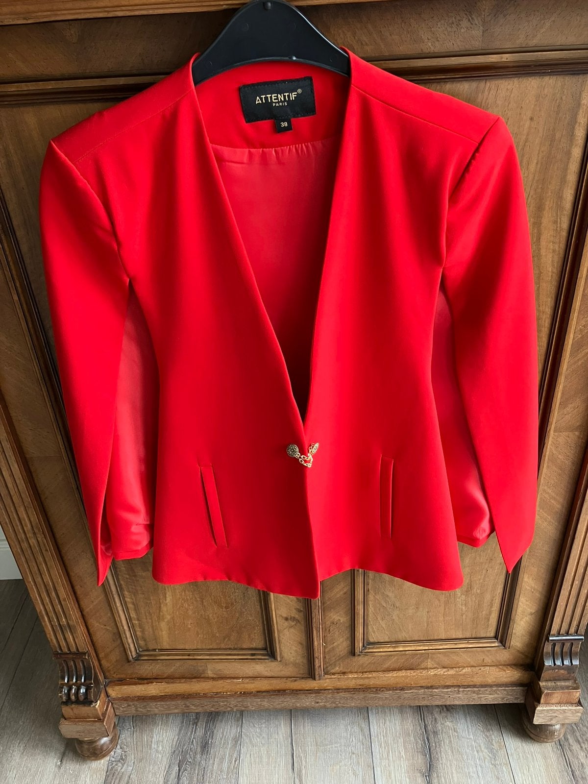 Attentif Paris blazer met cape maat 38, Maat 38/40 (M), Ophalen of Verzenden, Zo goed als nieuw, Jasje