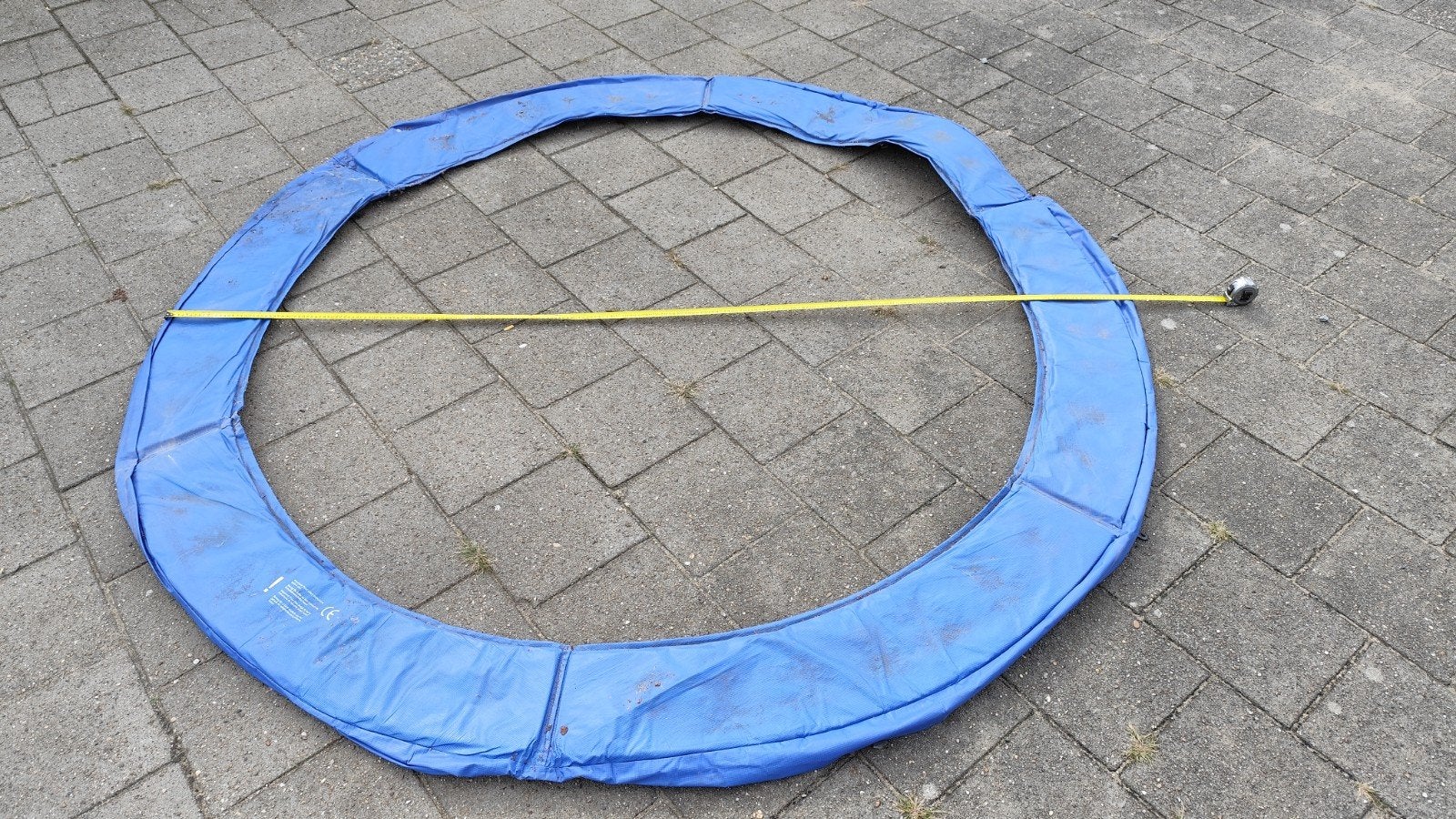 Trampoline met zijnet - 240 cm doorsnede, Ophalen, Gebruikt