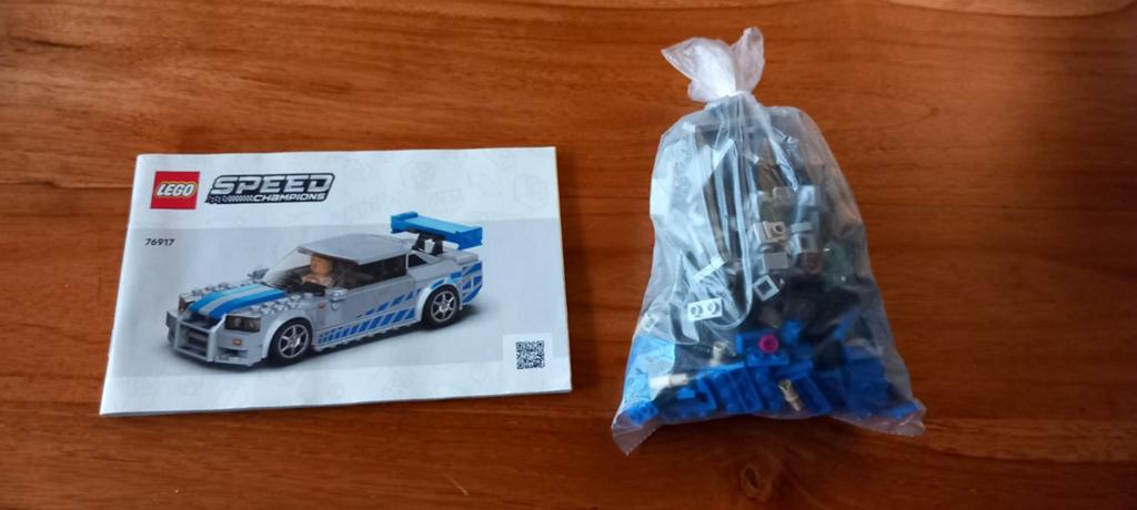 LEGO Speed Champions Nissan Skyline GT-R (R34) 76917, Ophalen of Verzenden, Gebruikt