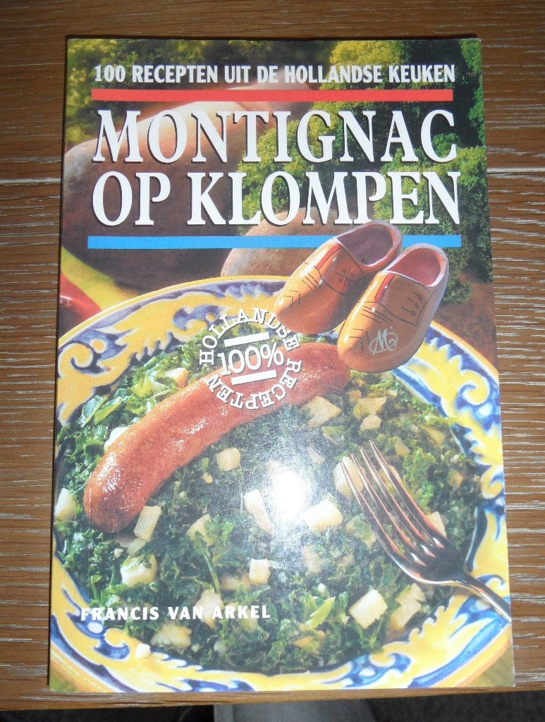 In goede staat: Montignac op klompen, 100 recepten Holland, Ophalen of Verzenden, Zo goed als nieuw, Dieet en Voeding, Michel Montignac