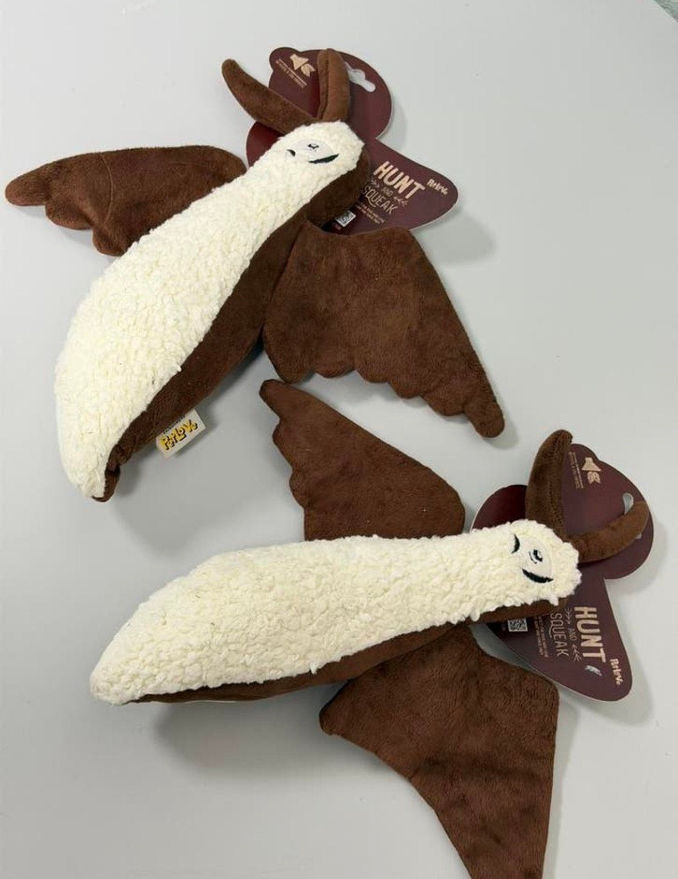 2 PetLove hond honden Hondenspeelgoed Vleermuis Squeak Nieuw, Dieren en Toebehoren, Nieuw, Ophalen of Verzenden, H, H