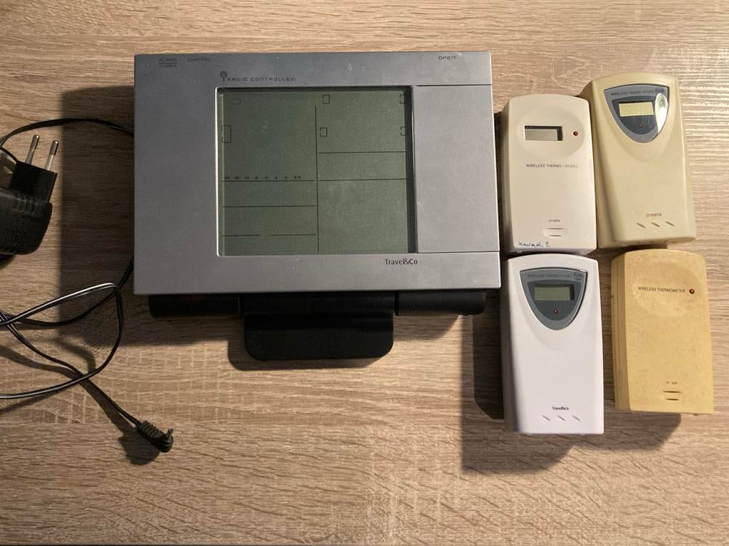 Weerstation met 4 sensoren, Ophalen of Verzenden, Gebruikt, Weerstation