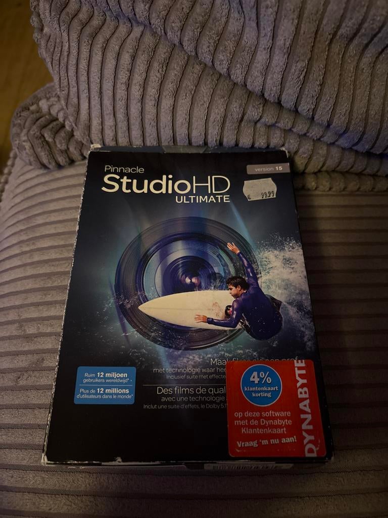 Pinnacle Studio HD Ultimate - Videobewerking, Ophalen of Verzenden, Zo goed als nieuw, Windows