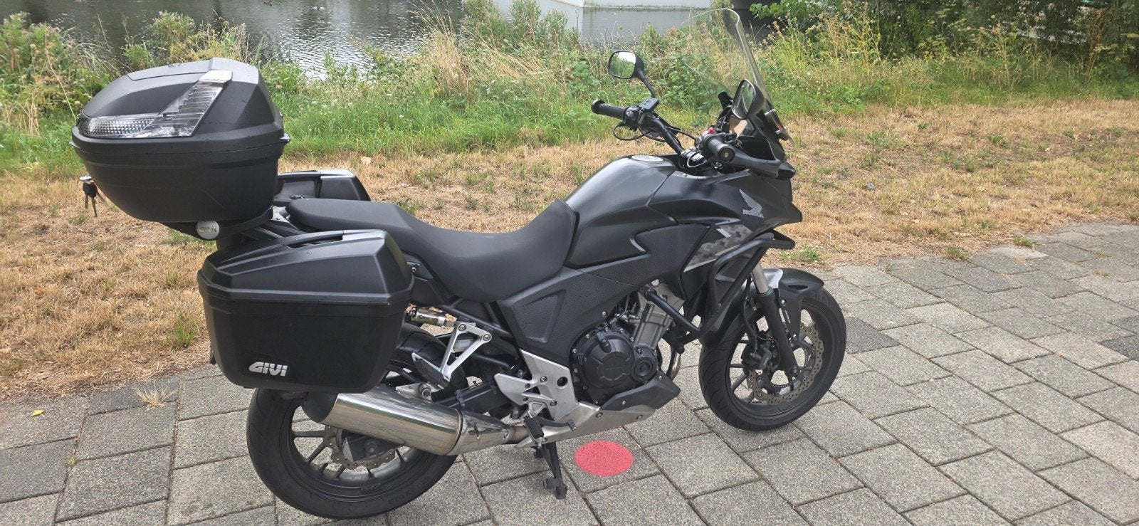 Honda CB500X ABS, Ophalen