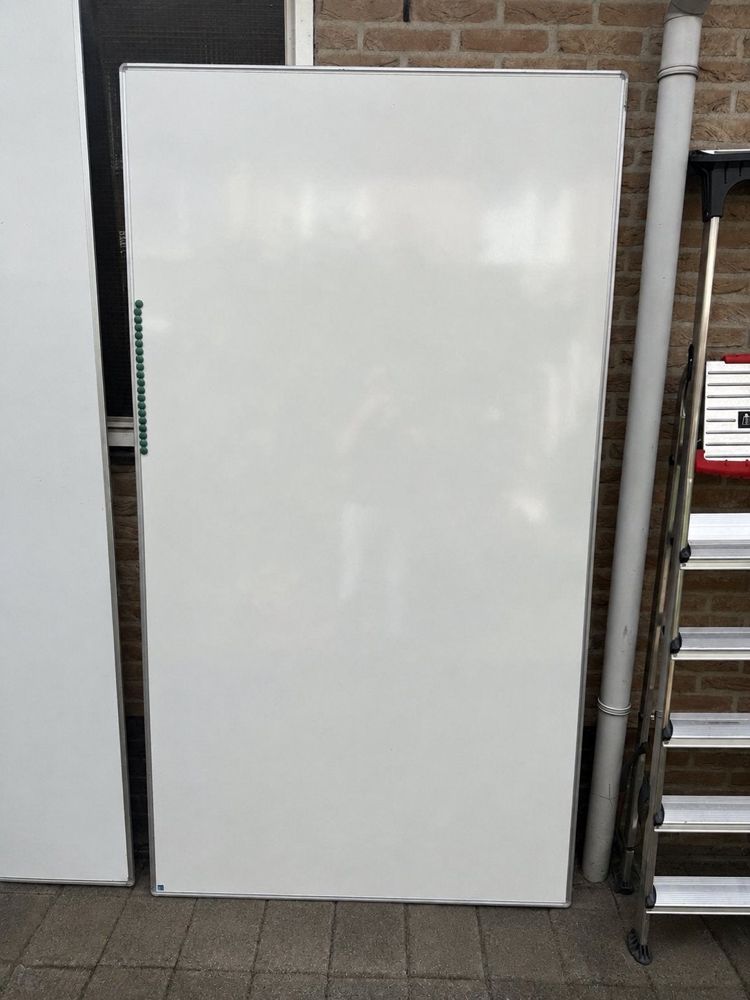 Groot Smit Visual magnetisch whiteboard 120 x 220 cm, Ophalen, Zo goed als nieuw