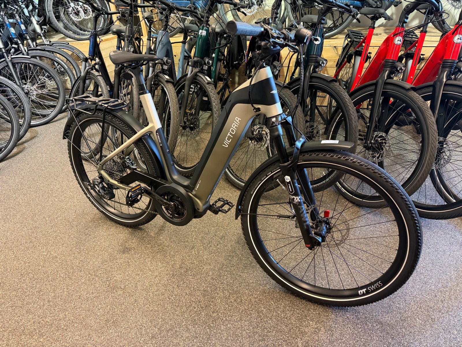 Victoria Fybron 8 Carbon E-bike - Bosch CX, AXS, 750Wh, Nieuw, 50 km per accu of meer, 55 tot 59 cm, Ophalen